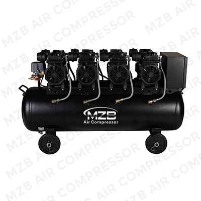 Olievrije luchtcompressor 90 liter MZB-1200H-90