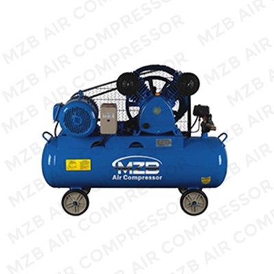 Riemaangedreven luchtcompressor 4Kw/5.5Hp V-0.6/8 drie fasen