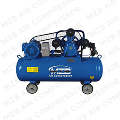 Riemaangedreven luchtcompressor 3Kw/4Hp W-0.36/8 drie fasen