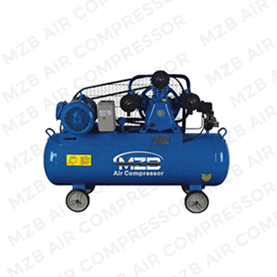 Riemaangedreven luchtcompressor 3Kw/4Hp W-0.36/8 drie fasen